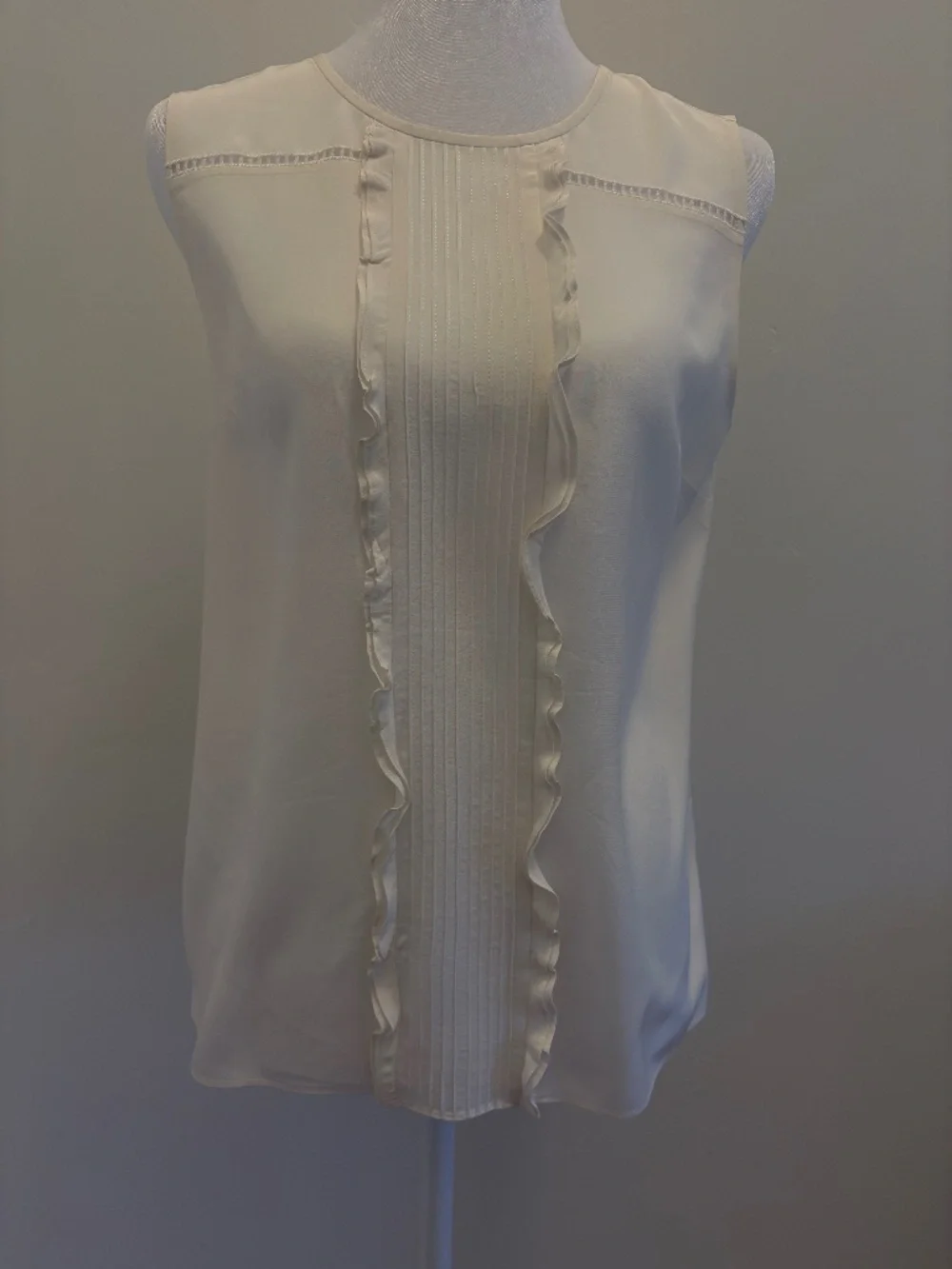Kate Spade Cream Silk Blouse